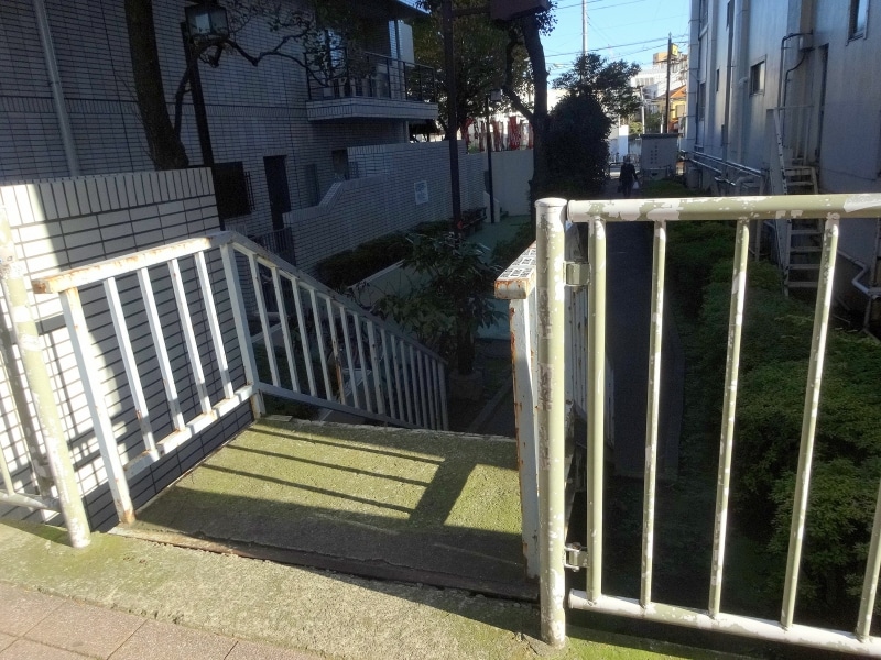 ここが蛇崩川の跡のようだ