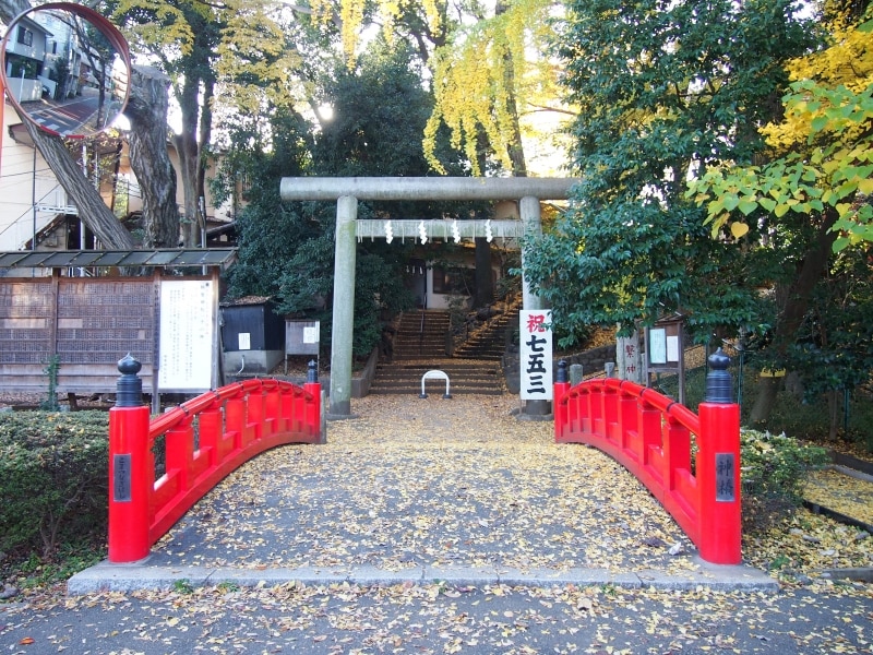 どうやら駒繋神社への橋のようだ
