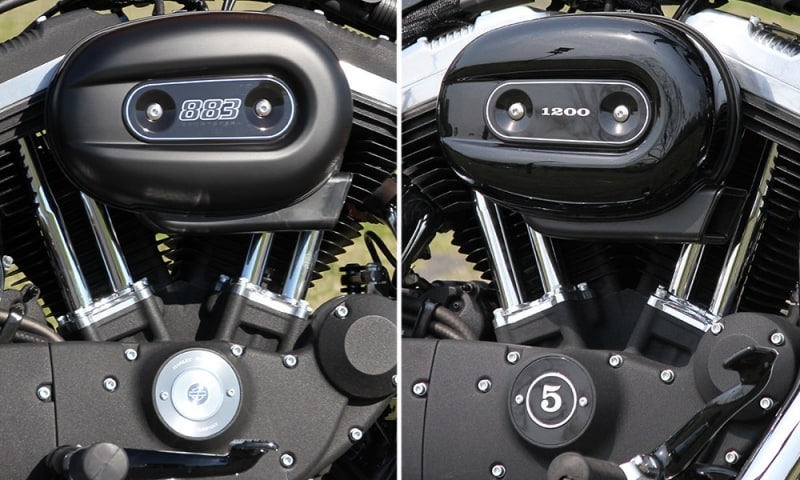 883ccか1200ccのどちらを選ぶかは、オーナーの使用用途によると言えます