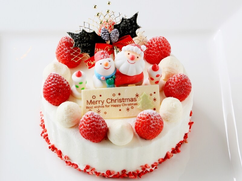 クリスマスショートケーキ ?4,000 直径15cm 高さ6cm