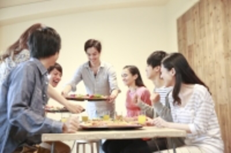 どんなお料理が並ぶか楽しみなポットラックパーティですが…