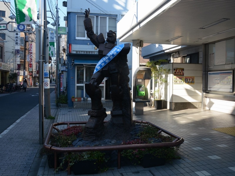 機動戦士ガンダムの銅像