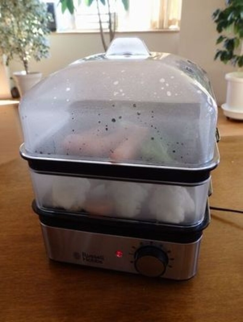 栄養価が高く、茹でたりレンジで加熱するよりおいしい蒸し野菜を食卓で楽しめます