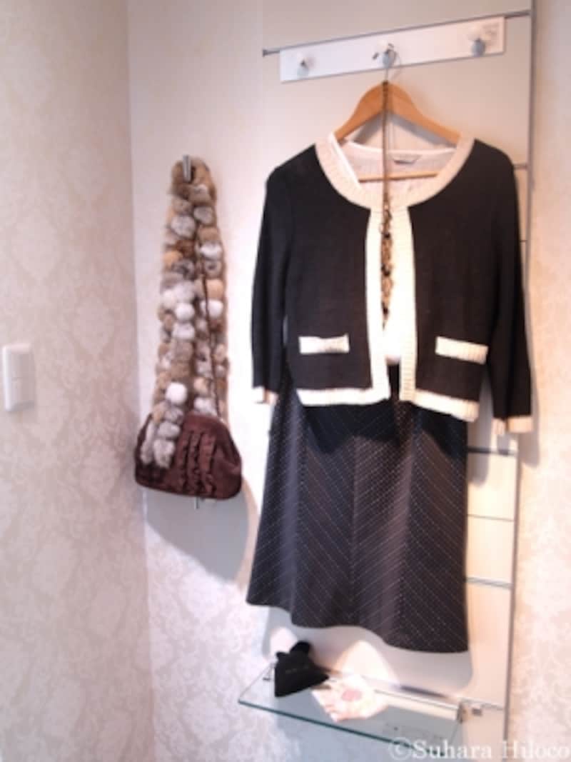 寝室のウォークインクローゼット収納