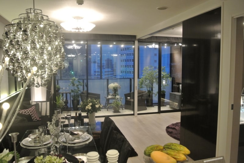 「シティハウス目黒学芸大学」のモデルルーム