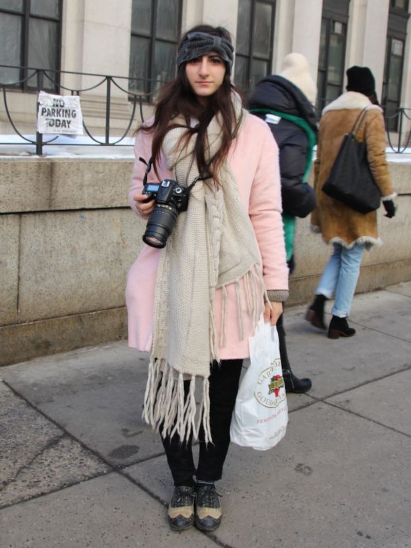 ロングフリンジマフラーundefined(c)Rie Miyata