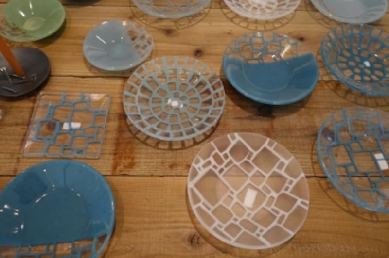 サブロウ・中田光彦さんのガラス器