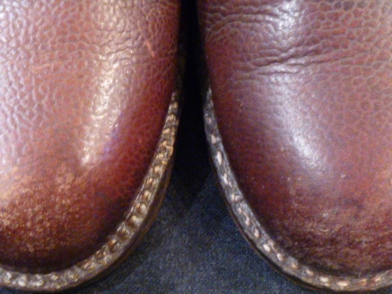 型押し革での使用感の比較