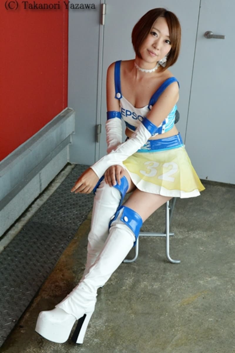 文山恵／EPSON Nakajima Racing Girl