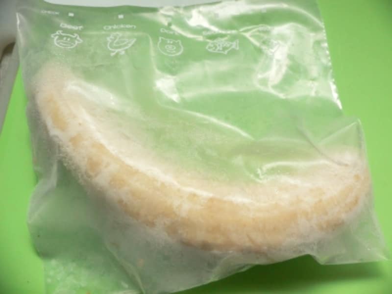 バナナの保存法：冷凍保存