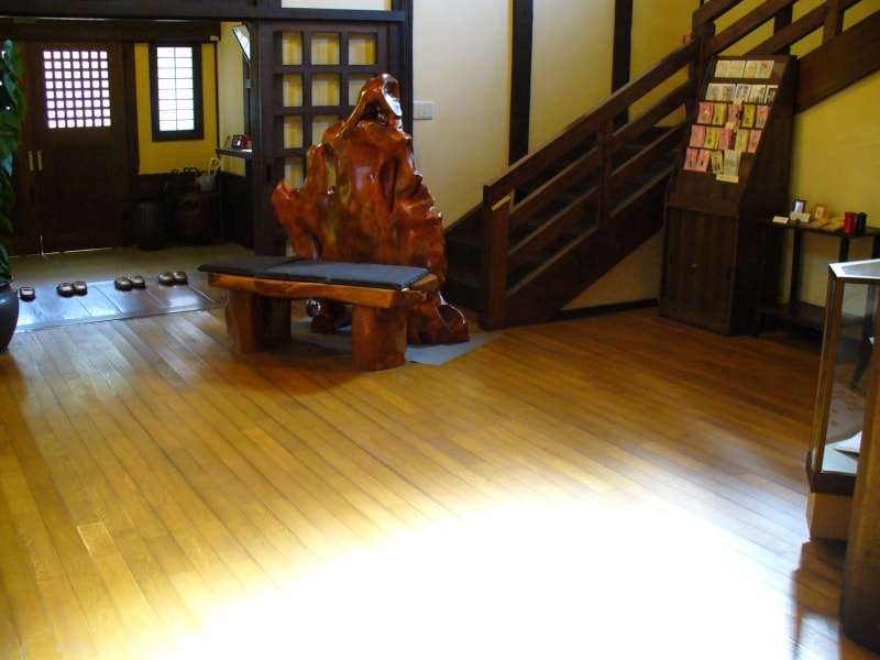 切手文化博物館の入り口の様子