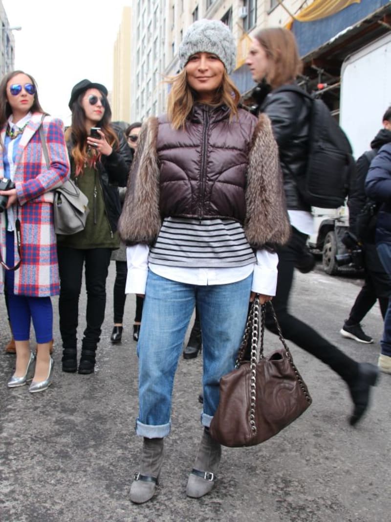 袖口レイヤード (c)Rie Miyata