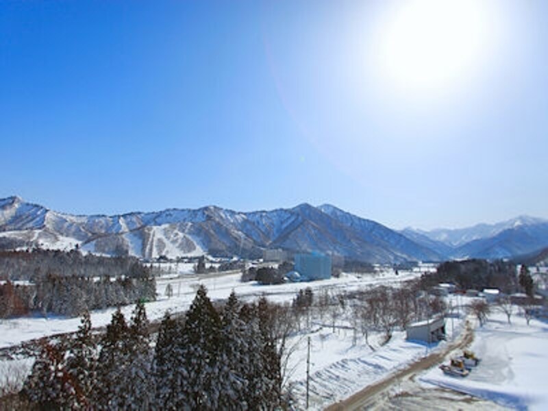 越後湯沢、土樽付近の雪景色