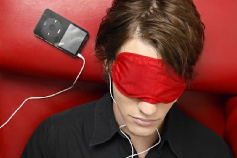 音楽の力を借りて睡眠モードに