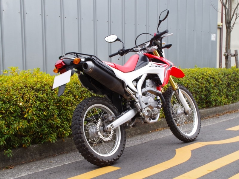 CRF250Lundefinedリアビュー