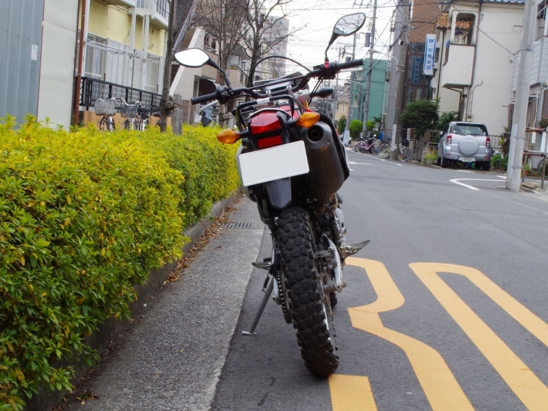 CRF250Lundefinedリアビュー2
