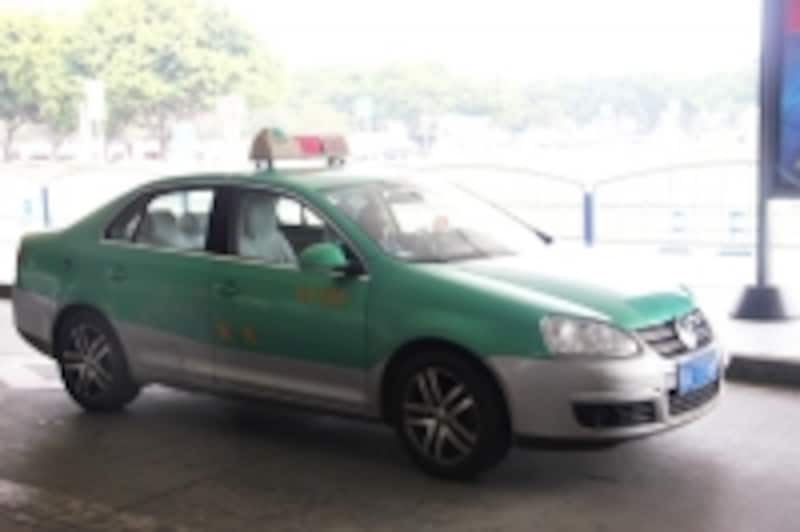 成都のタクシー