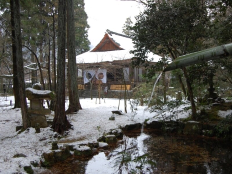 冬の往生極楽院