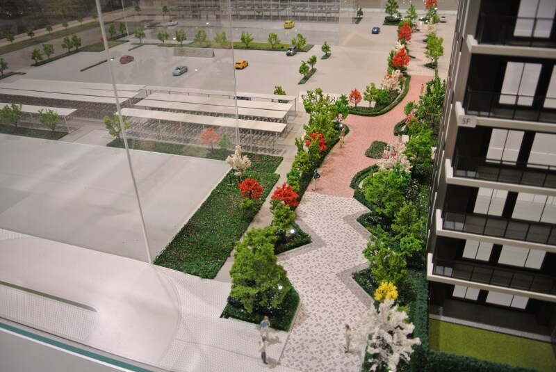 「シーズン・パークアベニュー」の完成予想模型