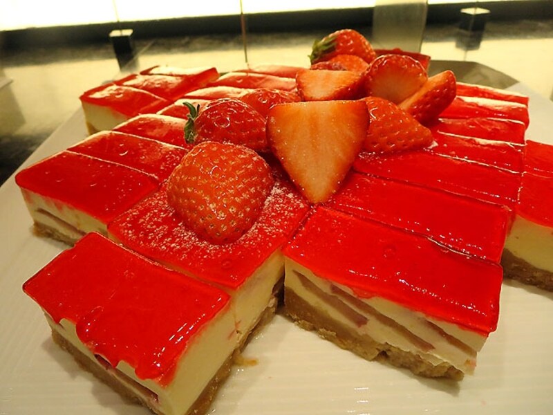 マーブルラウンジ ストロベリーニューヨークチーズケーキ