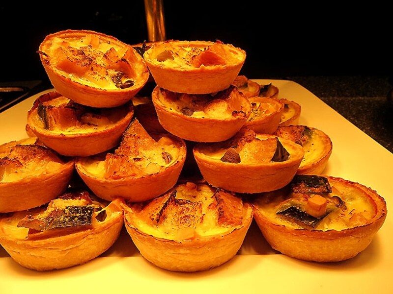 ザ・テラス きのことかぼちゃの豆乳キッシュ