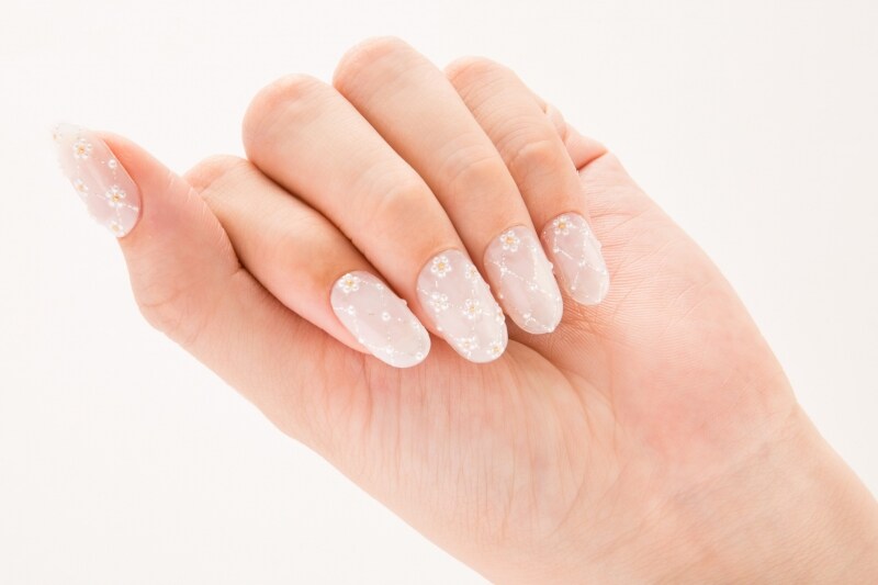 冬の定番パールをフラワーモチーフで