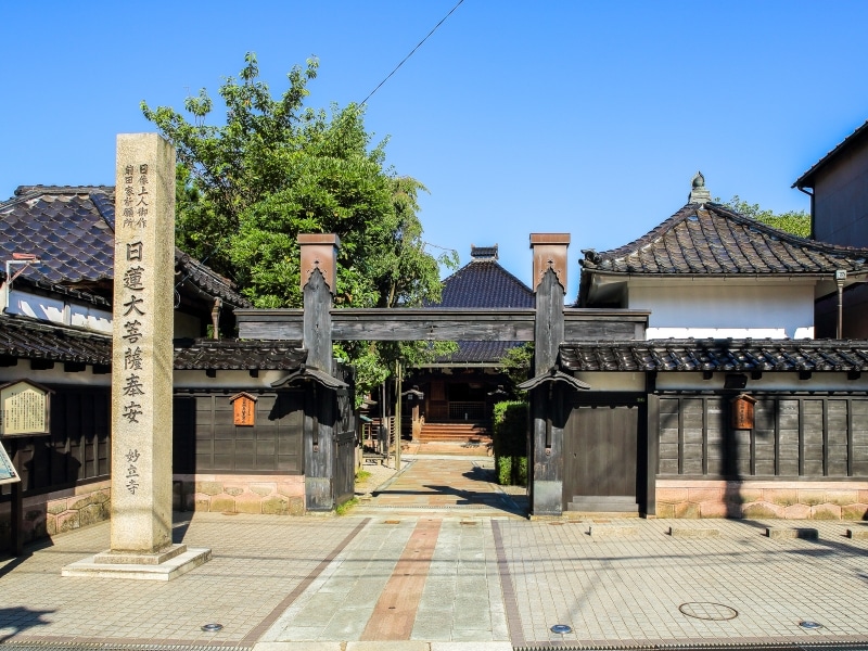 外観＠妙立寺（忍者寺）