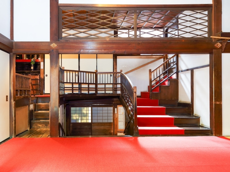 本堂の階段群＠忍者寺（妙立寺）