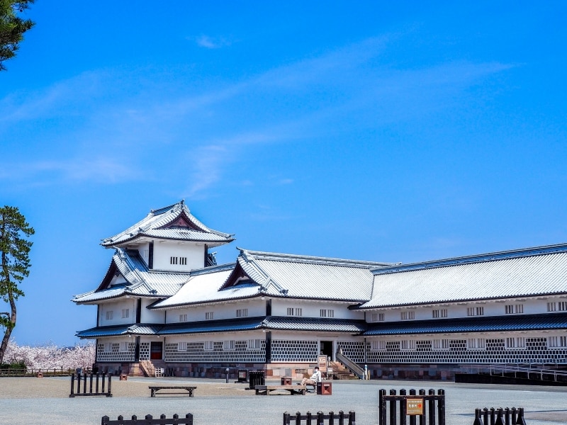 菱櫓・五十間長屋・橋爪門続櫓@金沢城公園