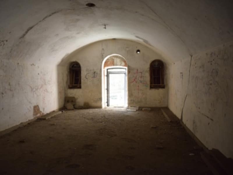 要塞の兵舎内部