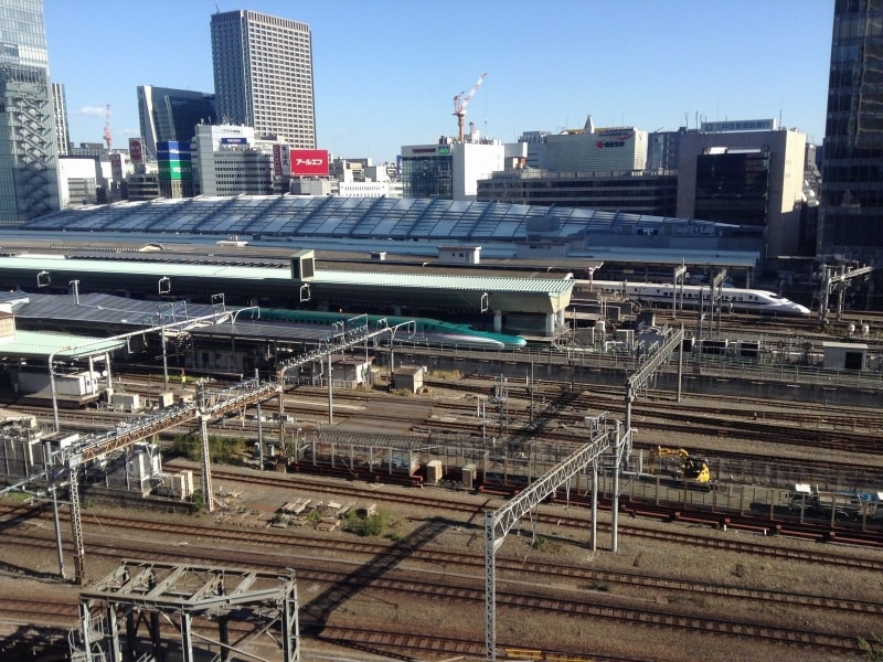 東京駅の主役は新幹線