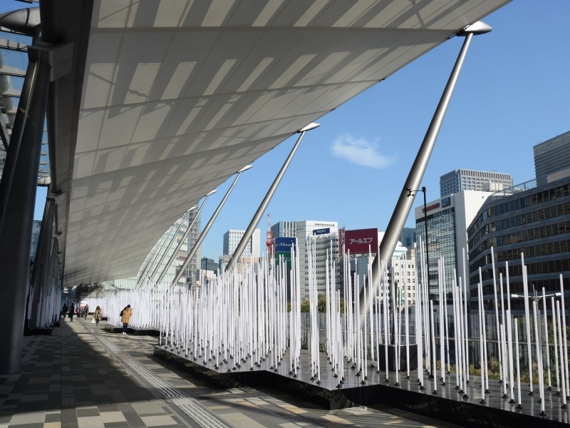 グランルーフは遊歩道となっている