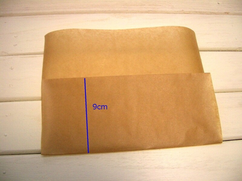 さらに折り返す