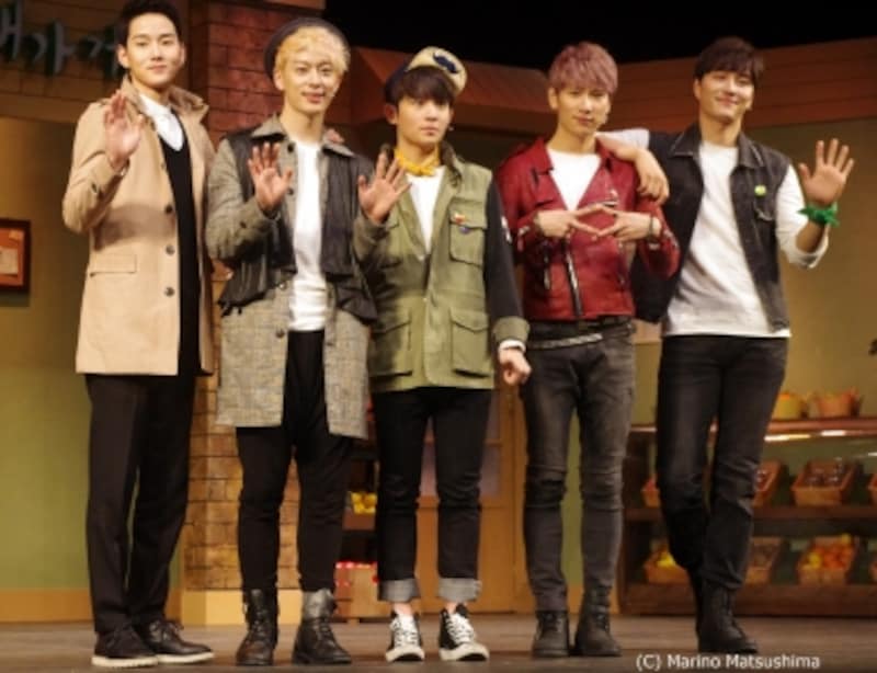 『僕らのイケメン青果店undefinedチョンガンネ』撮影：松島まり乃