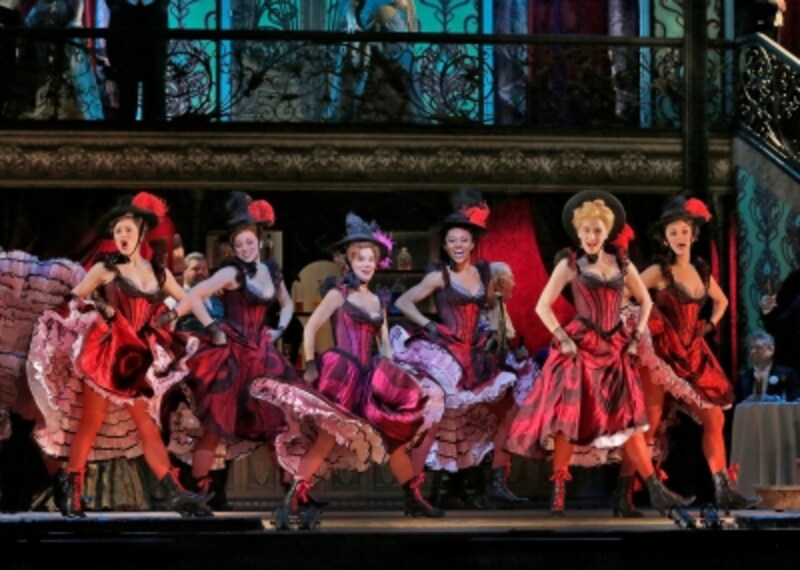 『メリー・ウィドウ』(C) Ken Howard/Metropolitan Opera