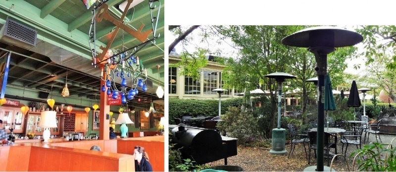 レストランの写真