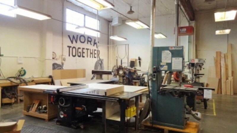 木工部門の写真