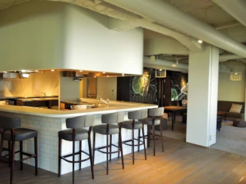 共用キッチンの写真