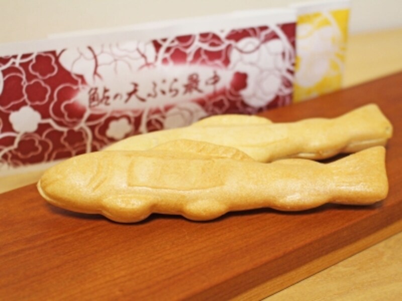 鮎の天ぷら最中