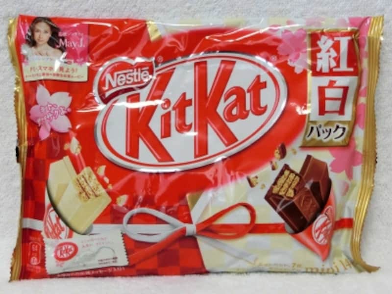 ネスレコンフェクショナリーキットカット紅白パック