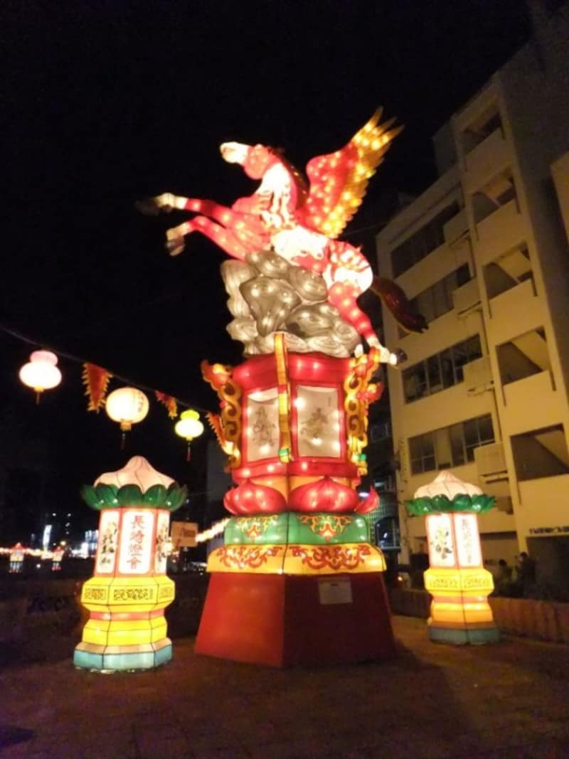 長崎ランタンフェスティバル/中島川会場/干支のオブジェ