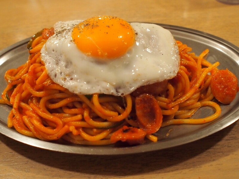 ケチャップのいい香りが漂ってくる