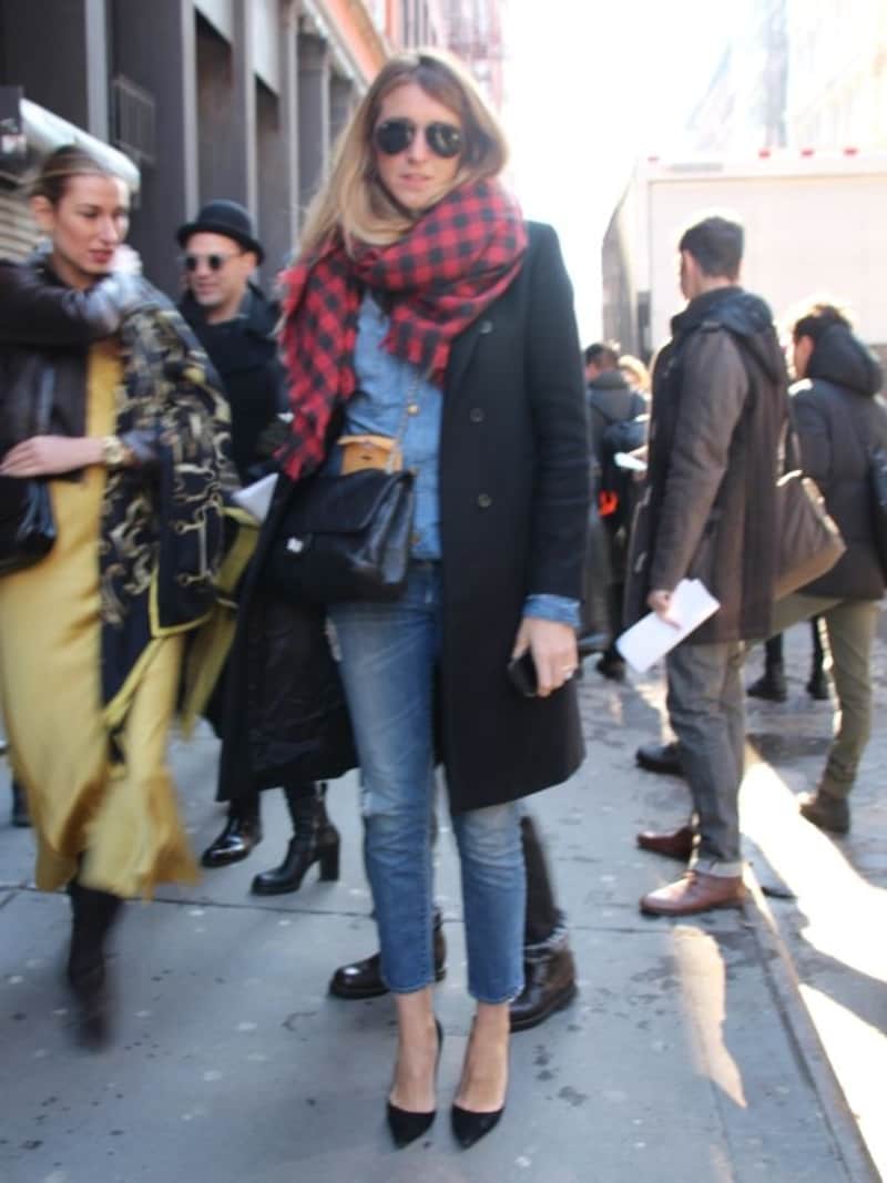 「デニムonデニム」コーデ