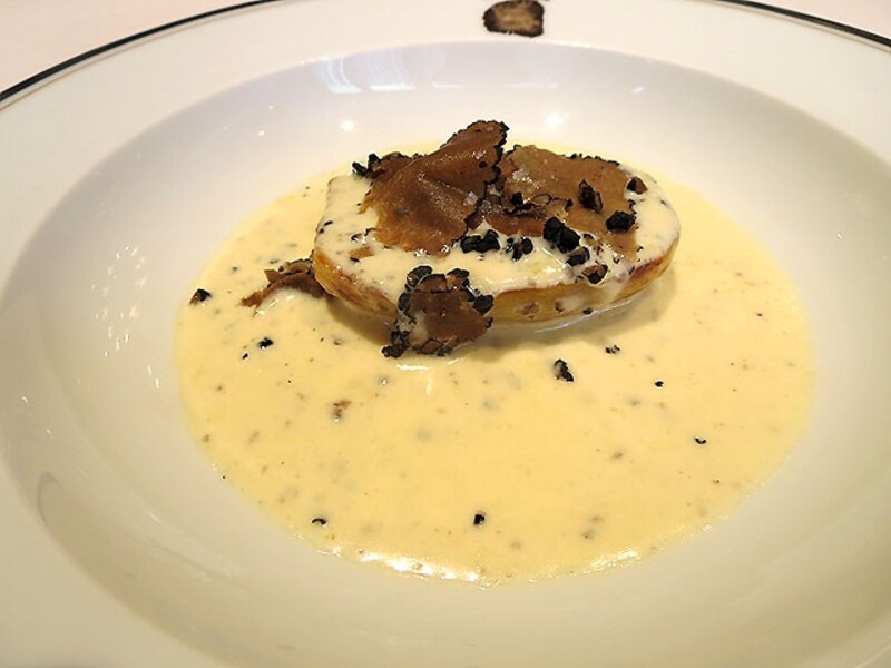 北海道帯広中薮農園 じゃがいものロースト トリュフクリームソース