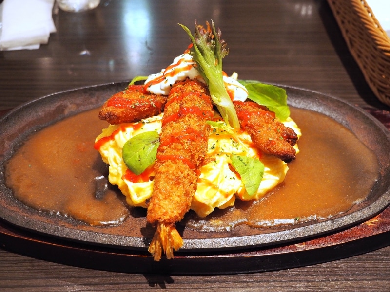 ハントンライス＠カフェ・アルコ スタツィオーネ