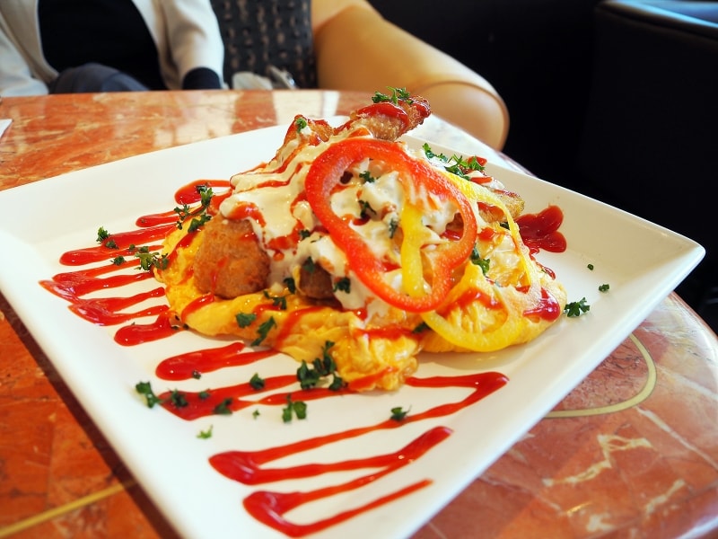 ハントンライス＠カフェ・アルコ プレーゴ