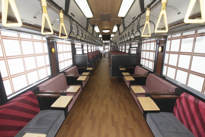 ロングシート部分