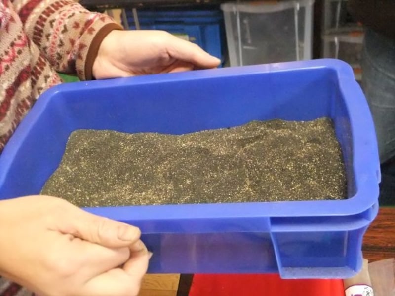 砂鉄／たたら鍛冶工房