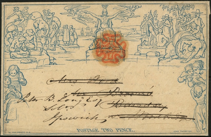 マルレディ封筒2ペンス