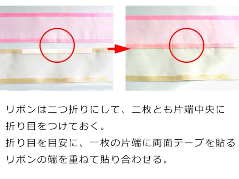 リボンの準備